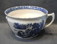 Willow Pattern Chamberpot   CP36